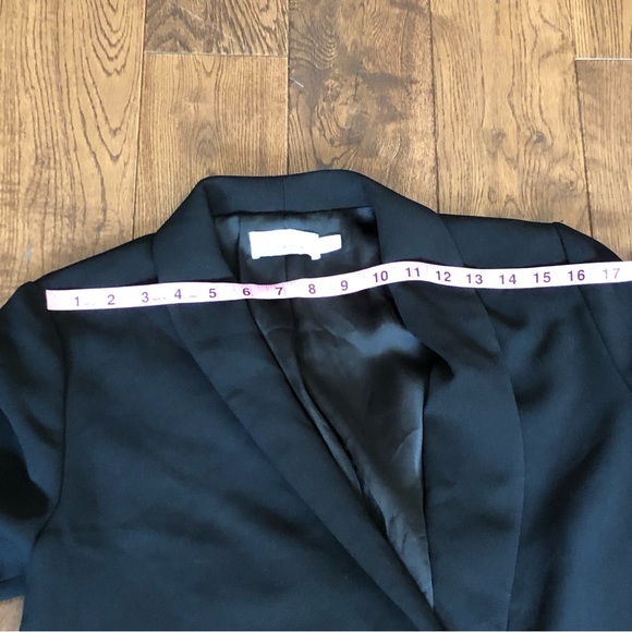 PARIS ATELIER & other stories oversized black blazer size 8 - Picture 13 of 14